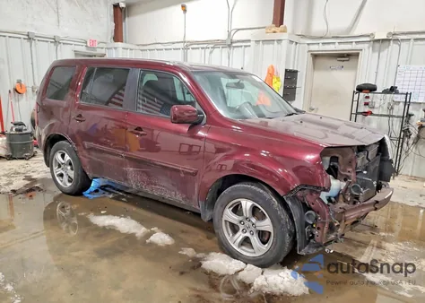 2014 Honda Pilot Exl from USA, damaged, VIN 5FNYF4H52EB045474